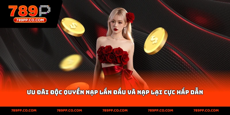 Ưu đãi độc quyền nạp lần đầu và nạp lại cực hấp dẫn